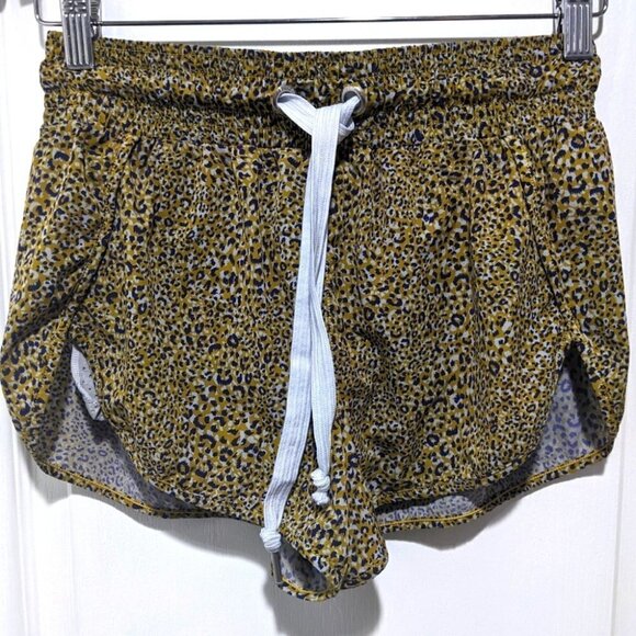 Seafolly | Spirit Animal Board Short in Gold/Blue leopard - Picture 2 of 11